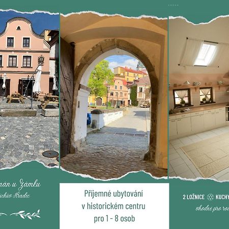 Apartman U Zamku Jindřichŭv Hradec Eksteriør billede