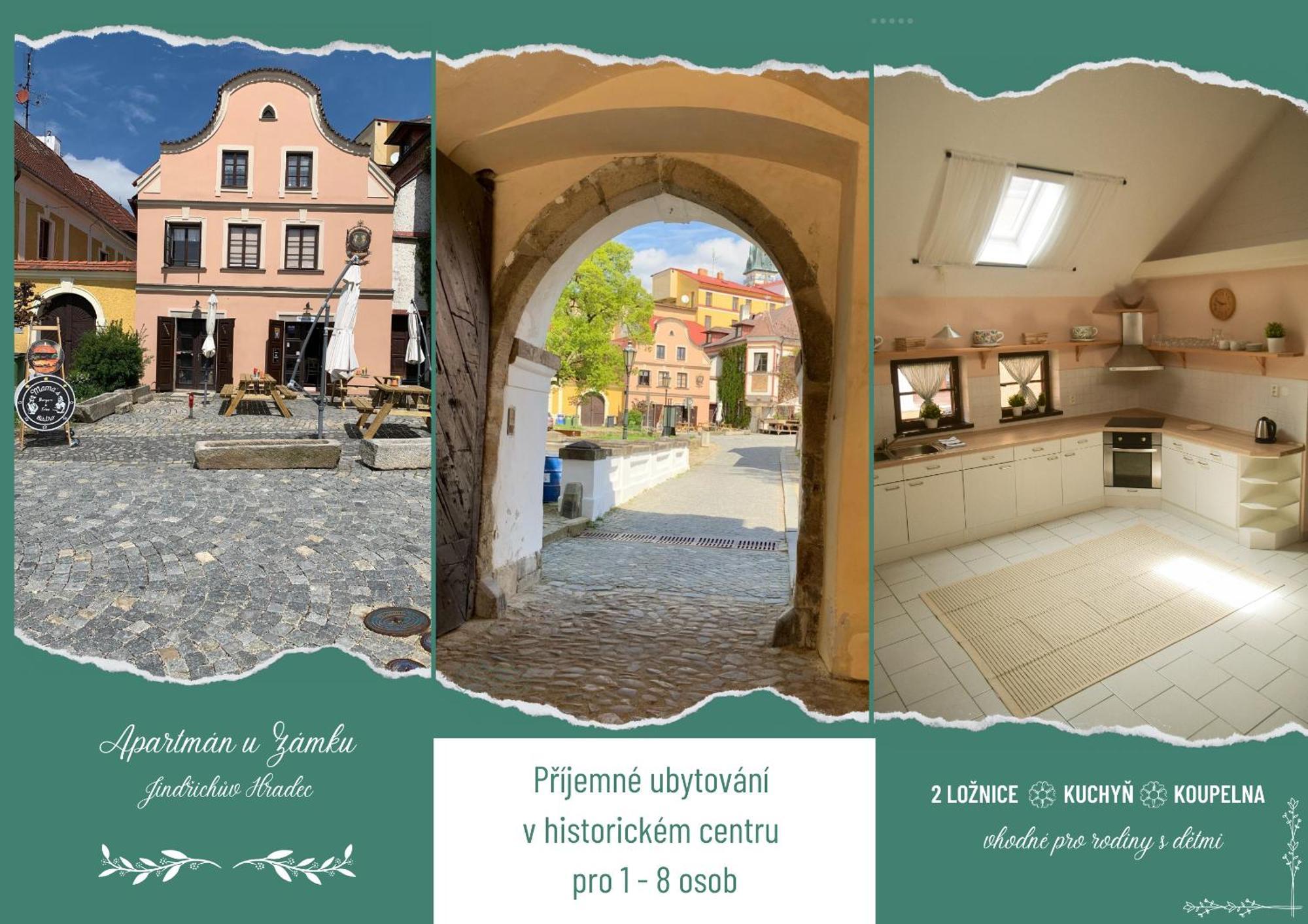 Apartman U Zamku Jindřichŭv Hradec Eksteriør billede